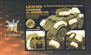 ピットロード/ライオンロア LE35109 1/35　WWII 英 スタッグハウンド装甲車 対空型用 エッチングパーツ