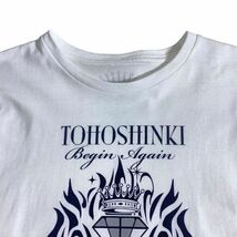 東方神起 ライブツアー グッズ Begin Again Special Edition in NISSAN STADIUM 半袖 Tシャツ Sサイズ 白 ホワイト_画像8