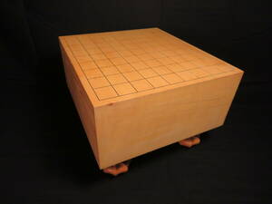 Hon 榧 Shogi Board с ногами Tenchi Masa 5 дюймов 1 минута 15,3㎝
