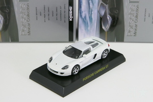京商 1/64 ポルシェ カレラ GT ホワイト ポルシェ ミニカーコレクション4 Kyosho 1/64 PORSCHE CARRERA GT white