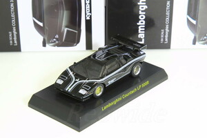 京商 1/64 ランボルギーニ カウンタック LP 500R ブラック/ゴールドホイール ランボルギーニ ミニカーコレクション3 