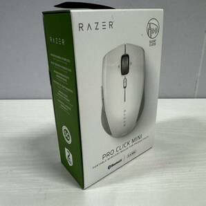 Razer Pro Click Mini ワイヤレス マウス 2.4GHz Bluetooth 静音 メカニカルスイッチ 無線 12,000DPI Razer 5G光学センサー 7ボタン の画像1