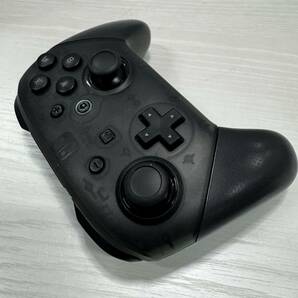 任天堂Nintendo Switchスイッチ コントローラーProコントローラー プロコン ニンテンドースイッチ ブラック 動作確認済み の画像7