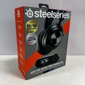 SteelSeriesge-ming headset headphone Arctis Nova Pro Wireless light weight wireless wireless air-tigh type Hi-Fi sound 61520 black 