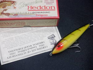 ヘドン ザラゴッサ② 復刻版 箱あり X6500W-L ウッド HEDDON ZARA GOSSA wood 中古品 オールド★定形外送料200円★