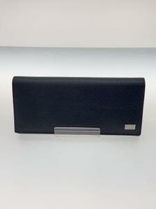 dunhill◆長財布/レザー/BLK/無地/メンズ/DU19F2910SC