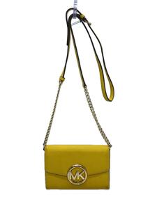 MICHAEL KORS◆ショルダーバッグ/レザー/YLW/35S5GHC9L