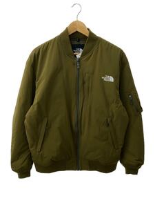 THE NORTH FACE◆INSULATION BOMBER JACKET_インサレーションボンバージャケット/XL/ポリエステル/KHK