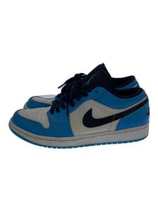 NIKE◆AIR JORDAN 1 LOW_エアジョーダン 1 ロー/26.5cm/BLU