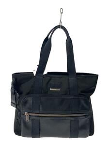 TUMI◆トートバッグ/レザー/BLK/0222309D2E