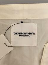 TAKAHIROMIYASHITA TheSoloist.◆長袖シャツ/-/コットン/WHT/無地/0008SS17_画像3