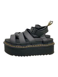 Dr.Martens◆BLAIRE QUAD/サンダル/UK6/BLK/27296001