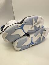 NIKE◆AIR JORDAN 6 RETRO_エアジョーダン 6 レトロ/26.5cm/WHT_画像4