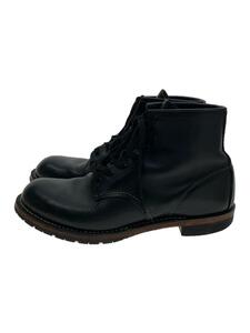 RED WING◆BECKMAN ROUND BOOTS/レースアップブーツ/28cm/BLK/レザー/9014