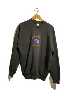 FRUIT OF THE LOOM◆90s/CHICAGO BEARS/USA製/スウェット/XL/コットン/ブラック