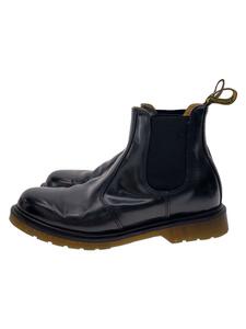 Dr.Martens◆サイドゴアブーツ/UK10/BLK/レザー/2976