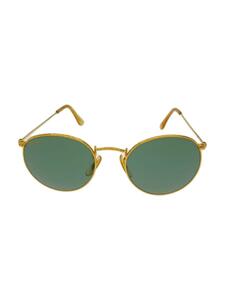 Ray-Ban◆サングラス/GLD/BLK/メンズ