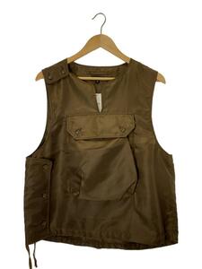 Engineered Garments◆ベスト/M/ポリエステル/BRW/SATIN COVER VEST