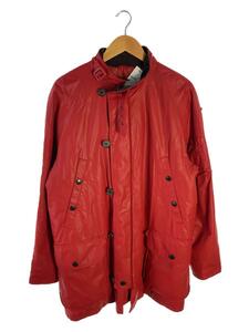 Barbour◆CARBON FINISH PARKA/コート/M/-/RED/汚れ使用感有