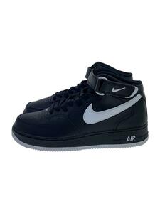 NIKE◆AIR FORCE 1 MID 07_エアフォース 1 ミッド 07/28cm/BLK/レザー