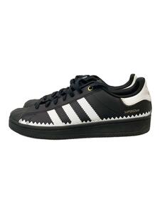 adidas◆ローカットスニーカー/27.5cm/BLK/レザー/GZ7634