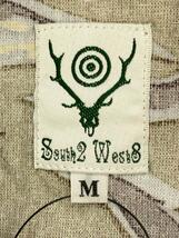 South2 West8(S2W8)◆Army String Short Flannel Pt タイガーストライプ/M/カーキ/MR775_画像4