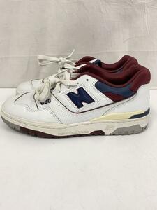 NEW BALANCE◆ローカットスニーカー/26.5cm/WHT/BB550NCD