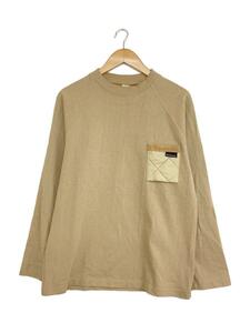 Jackman◆Dotsume Pocket LS T-Shirt/長袖Tシャツ/M/コットン/JM7915LV