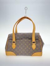 LOUIS VUITTON◆ビバリーGM_モノグラム・キャンバス_BRW/PVC/BRW_画像3