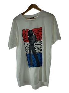 GIANT◆Tシャツ/XL/コットン/WHT/プリント/90s/Lenny Kravitz/Always on The Run