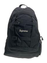 Supreme◆14ss/Logo Backpack/リュック/ポリエステル/BLK_画像1