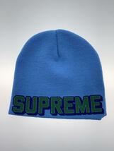 Supreme◆23AW/Dragon Beanie/ニットキャップ/-/アクリル/ブルー/メンズ//_画像2