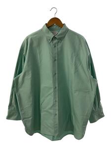 BOTTEGA VENETA◆OVERSIZED B.D.SHIRT/長袖シャツ/SIZE:17/コットン/ライトブルー/無地