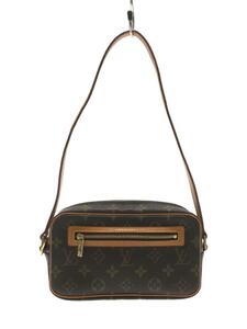 LOUIS VUITTON◆ポシェット・シテ_モノグラム_BRW/PVC/BRW//