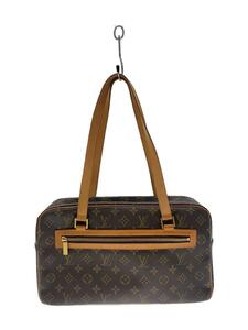 LOUIS VUITTON◆シテGM_モノグラム・キャンバス_BRW/PVC/BRW//