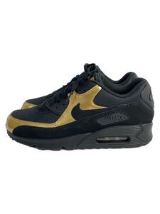 NIKE◆AIR MAX 90 ESSENTIAL/エアマックスエッセンシャル/ブラック/537384-058/28cm/BLK