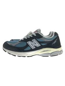 NEW BALANCE◆M990TE3/TEDDY SANTIS/テディサンティス/USA製/ローカットスニーカー/28.5cm/ネイビー//