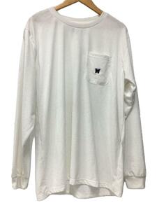 Needles◆長袖Tシャツ/L/コットン/WHT//