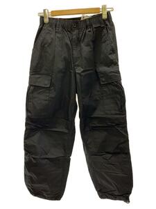 HUF◆SUMMIT CARGO PANT/カーゴパンツ/M/コットン/BLK/無地