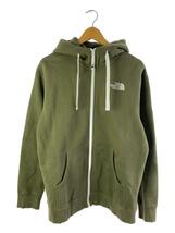 THE NORTH FACE◆REARVIEW FULL ZIP HOODIE_リアビュー フルジップ フーディー/L/コットン/KHK_画像1