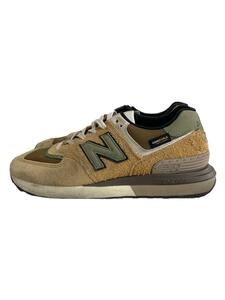 NEW BALANCE◆ローカットスニーカー/27cm/CML/スウェード/U574LGAB