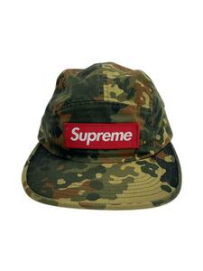 Supreme◆キャップ/-/コットン/KHK/カモフラ/メンズ