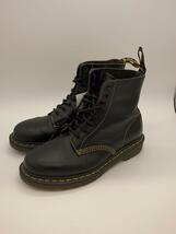 Dr.Martens◆レースアップブーツ/UK7/BLK/レザー/1460//_画像2