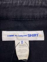 COMME des GARCONS SHIRT◆セットアップ/XS/コットン/BLK/無地/W20080_画像3