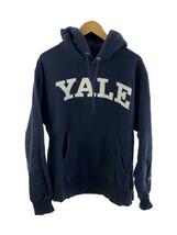 Champion◆パーカー/XXL/コットン/ネイビー/青単復刻/YALE/カレッジプリント/YALE_画像1