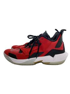 NIKE◆JORDAN WHY NOT ZER0.4 UNIVERSITY/27cm/RED