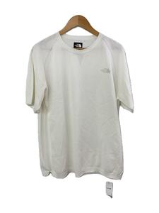 THE NORTH FACE◆S/S LIGHT COMFORT CREW_ショートスリーブライトコンフォートクルー/XL/ポリエステル/WHT