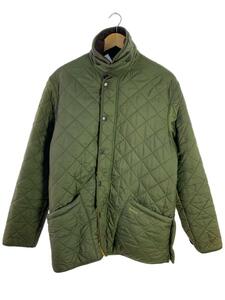 Barbour◆Warm pile polerquilt/キルティングジャケット/S/ナイロン/KHK/D2161