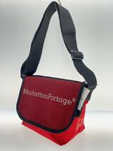 Manhattan Portage◆ショルダーバッグ/PVC/BRD/無地_画像2