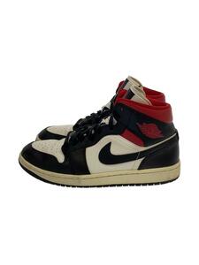 NIKE◆AIR JORDAN 1 MID_エア ジョーダン 1 ミッド/26.5cm/WHT